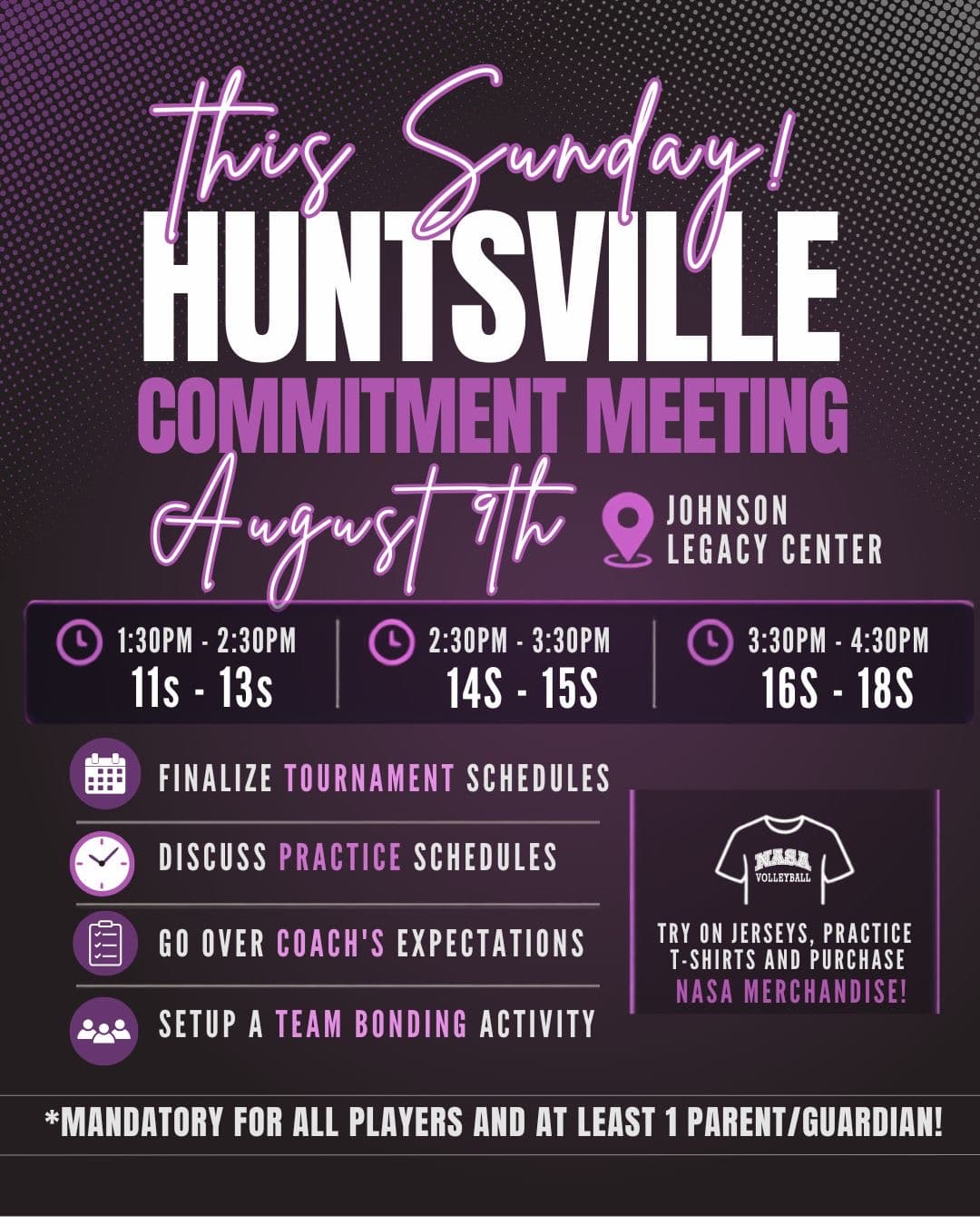 A college commitment announcement post created for a youth athlete